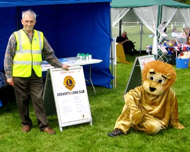 Lion Martin holding down our sign, is gravity due to  be switched off?